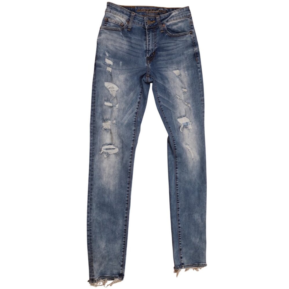 American Eagle Extreme Flex Jeans 28x34 Distressed Studio Wardrobe Haul
